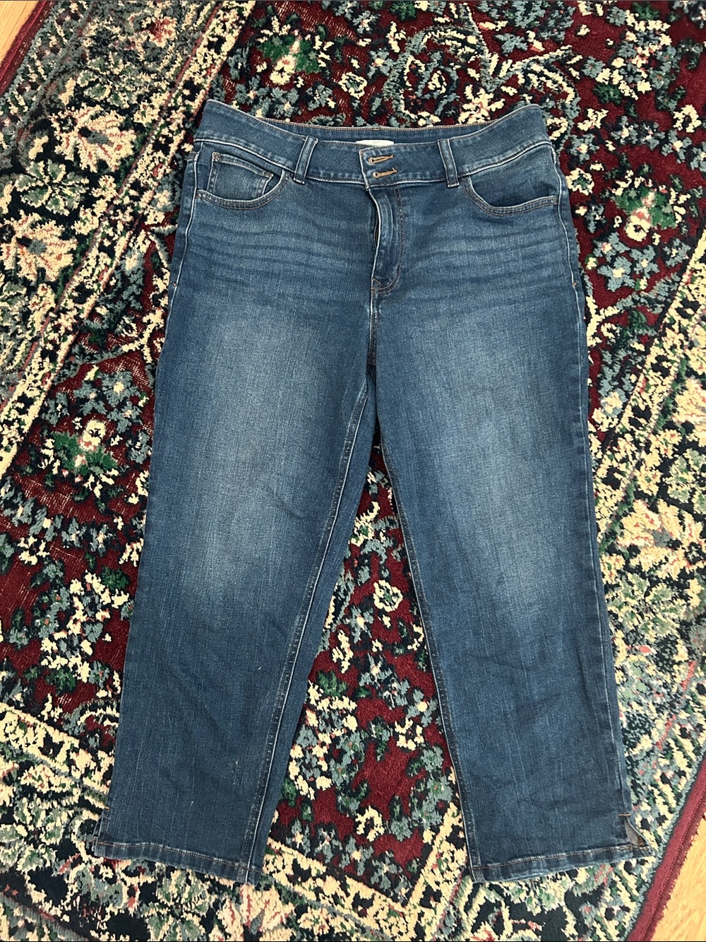 Maurices 14 SHORT slim straight ankle Jeans
